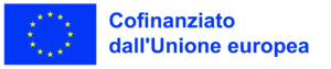 logo orizzontale pantone azzurro Unione Europea