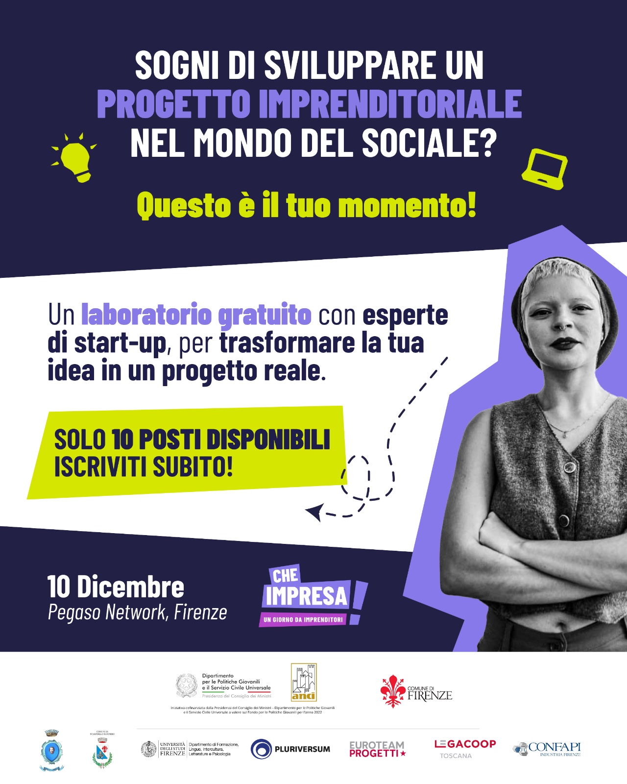 Un giorno da Consorzio Pegaso Network Un giorno da imprenditori - Laboratorio Gratuito progetto "Che Impresa!