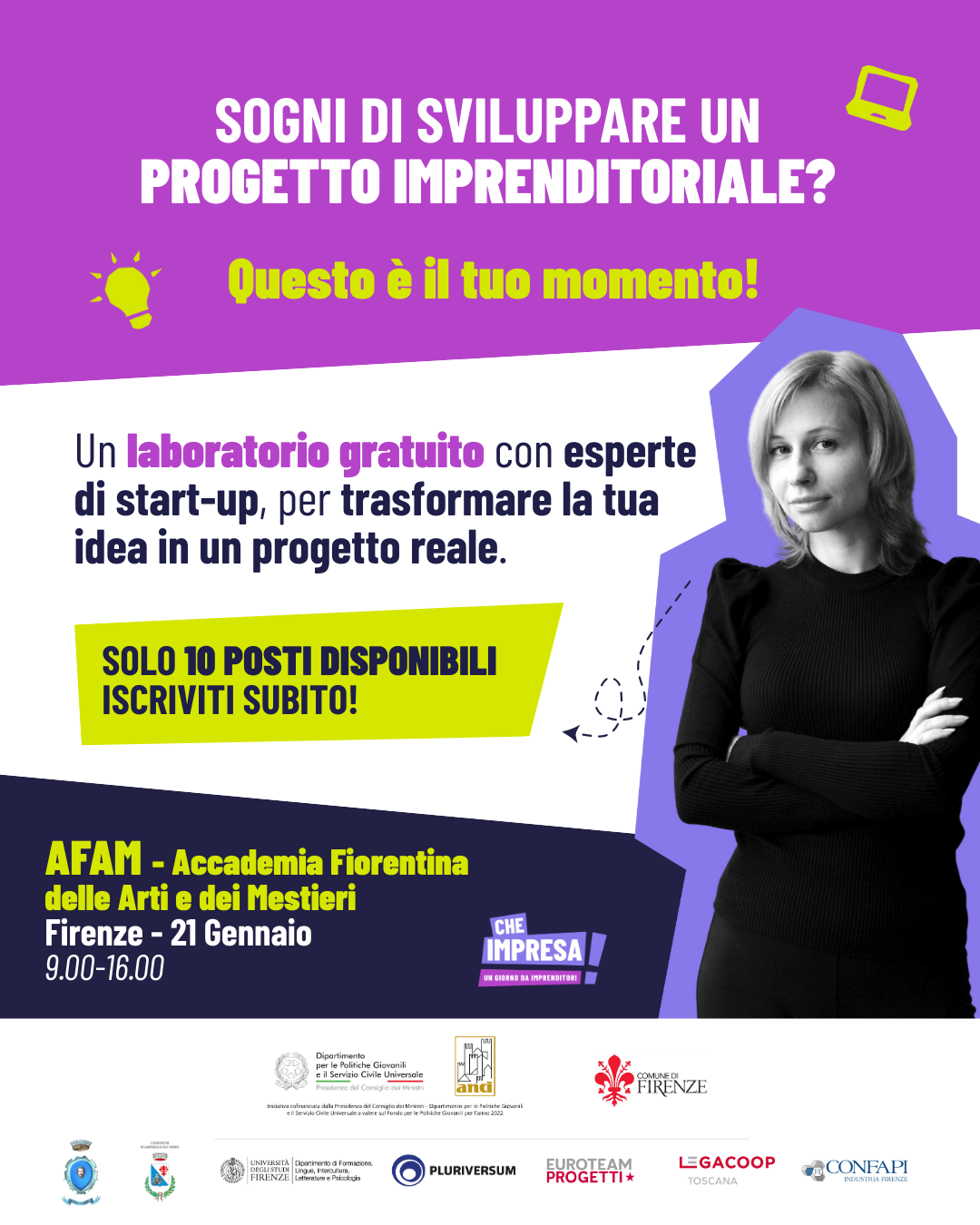 Un giorno da imprenditori - Laboratorio Gratuito progetto "Che Impresa!